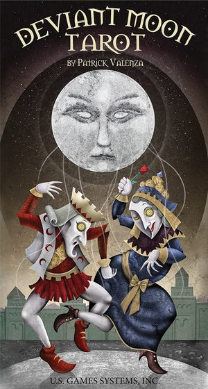 Deviant Moon Tarot Deck: 78Card Surreal Tarot for Divination, Shadow Work & Dream Journaling,New