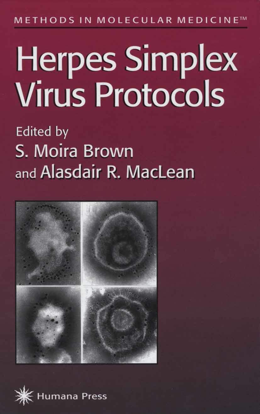 Herpes Simplex Virus Protocols (Methods in Molecular Medicine, 10),Used