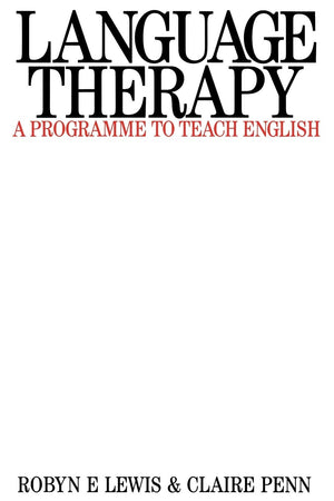 Language Therapy: A Programme to Teach English,Used