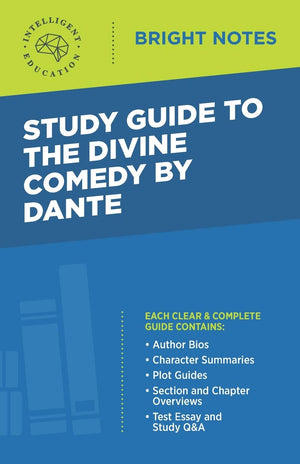 Study Guide to The Divine Comedy by Dante (Bright Notes),Used