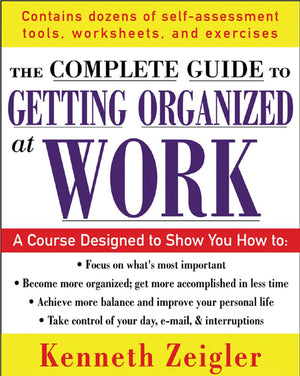 Getting Organized at Work: 24 Lessons to Set Goals, Establish Priorities, and Manage Your Time (The McGrawHill Professional Edu,Used