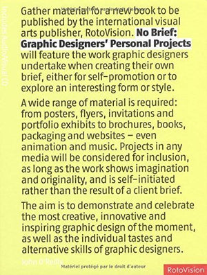No Brief: Graphic Designers' Personal Projects,Used