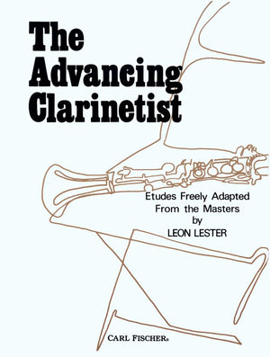 O4885  The Advancing Clarinetist (CLARINETTE) (German Edition),Used