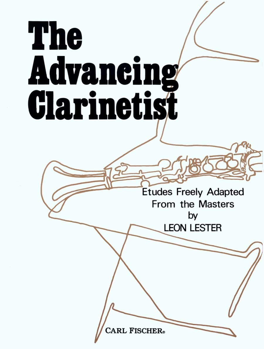 O4885  The Advancing Clarinetist (CLARINETTE) (German Edition),Used