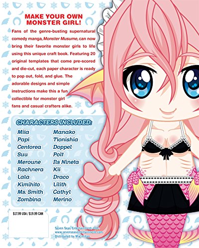 Monster Musume: Monster Girl Papercrafts,Used
