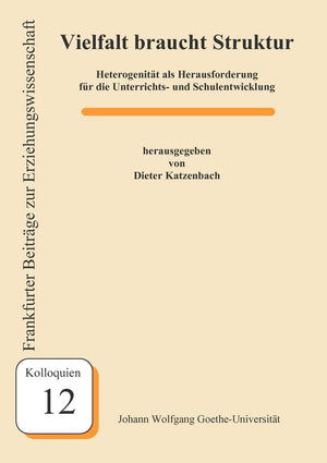 Vielfalt braucht Struktur (German Edition),Used