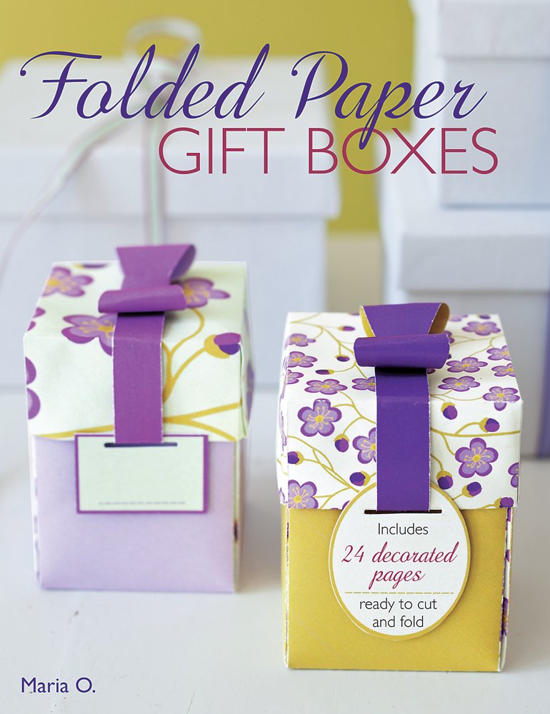 Folded Paper Gift Boxes,Used