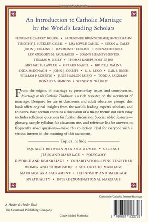 Marriage in the Catholic Tradition,Used