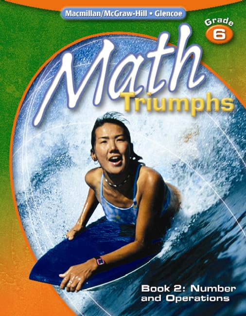 Math Triumphs, Grade 6, Student Study Guide, Book 2: Number and Operations (MATH INTERVENTION (K5)),New