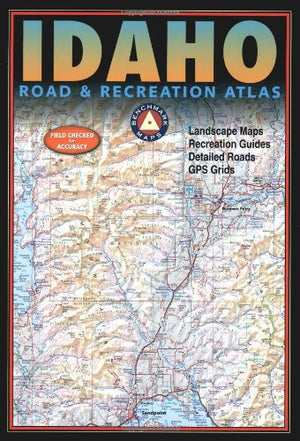 Benchmark Idaho Road & Recreation Atlas,New