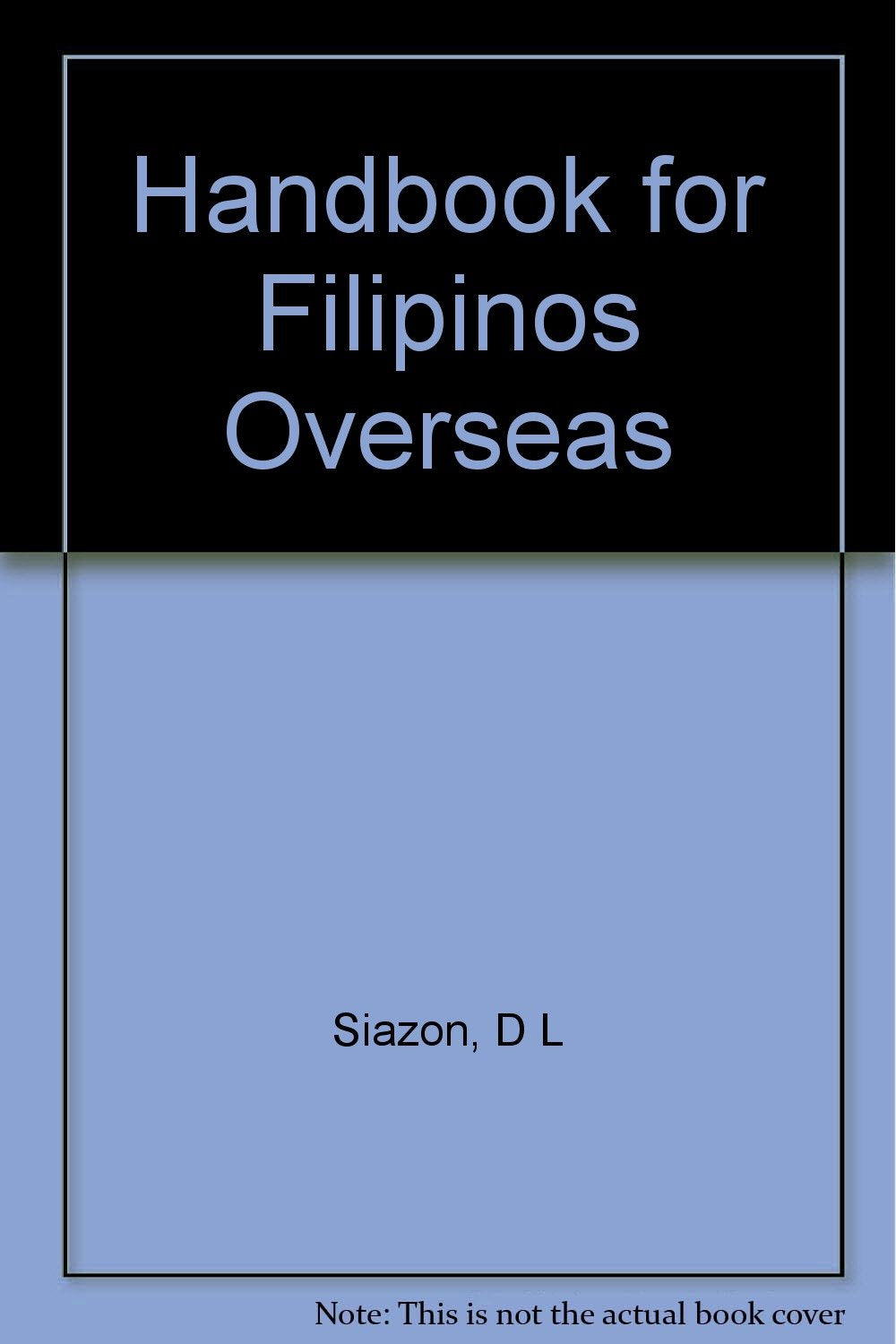 Handbook for Filipinos Overseas,Used