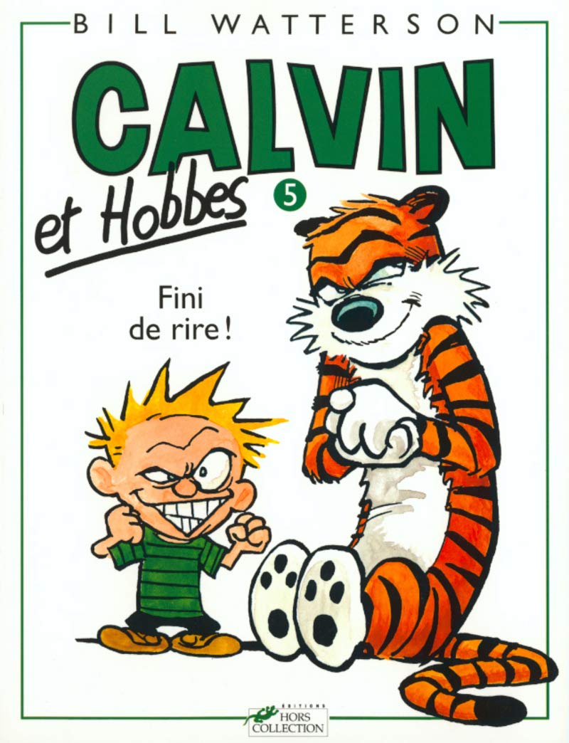 Calvin et Hobbes tome 5 Fini de rire (05),Used