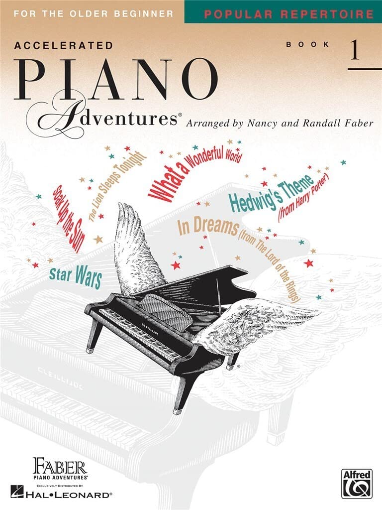 Accelerated Piano Adventures for the Older Beginner: Popular Repertoire, Book 1,Used