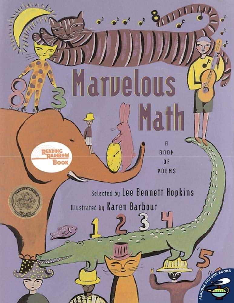 Marvelous Math: A Book of Poems (Aladdin Picture Books),Used