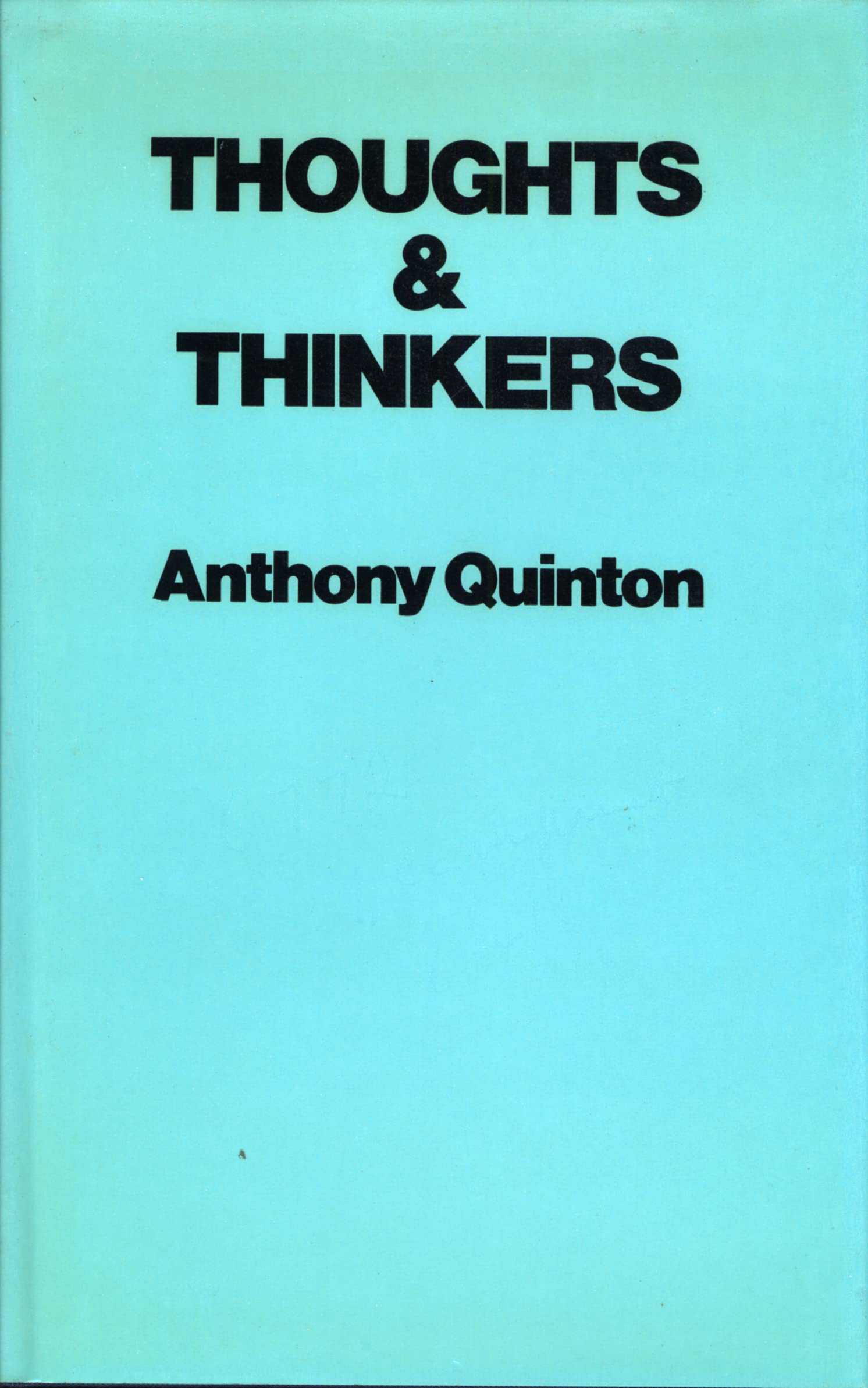 Thoughts and Thinkers-Used Condition