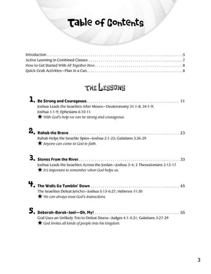All Together Now For Ages 412 (Volume 4 Summer): 13 Sunday School Lessons When You Have Kids Of All Ages In One Room (Volume 4)