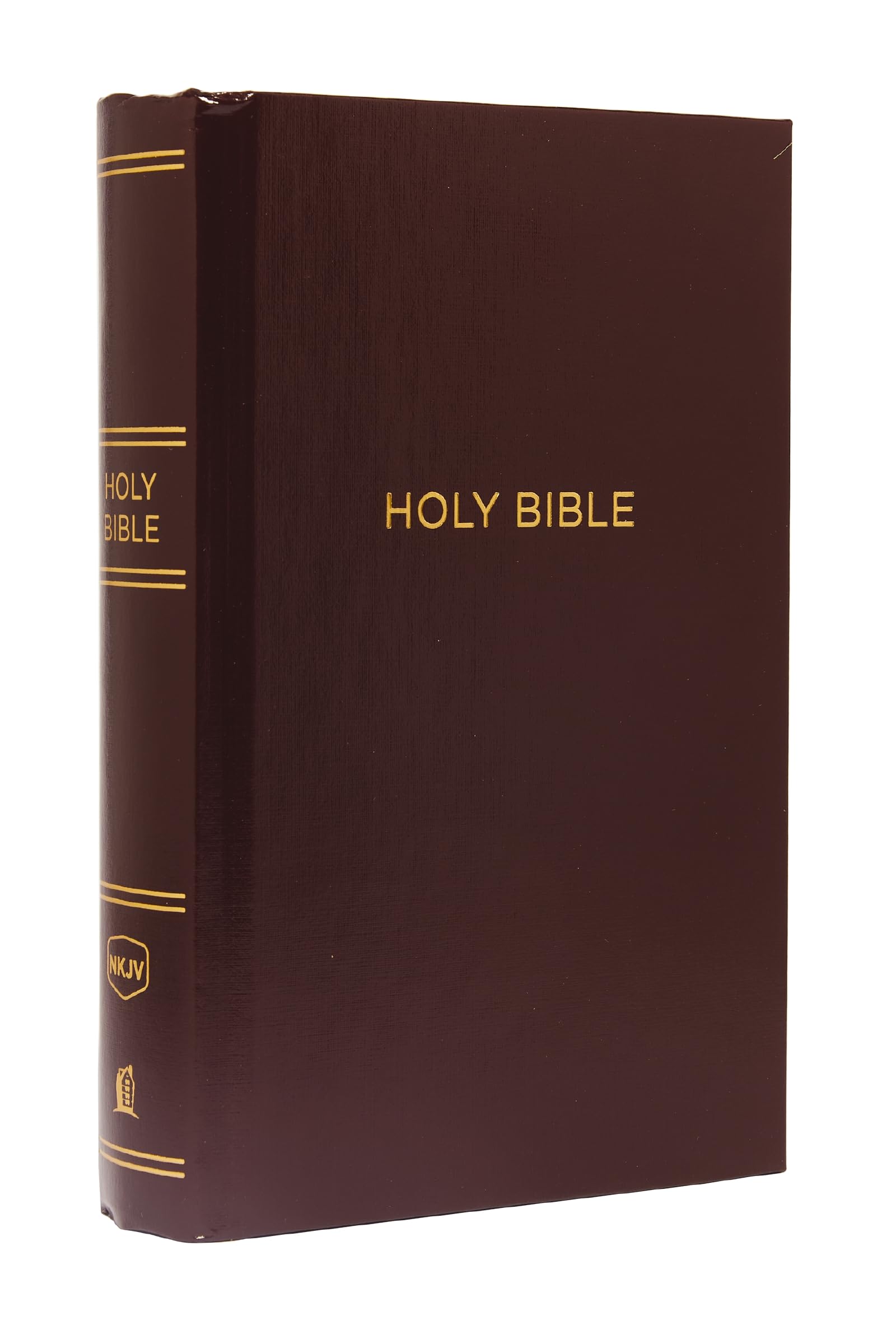Nkjv, Pew Bible, Large Print, Hardcover, Burgundy, Red Letter, Comfort Print: Holy Bible, New King James Version