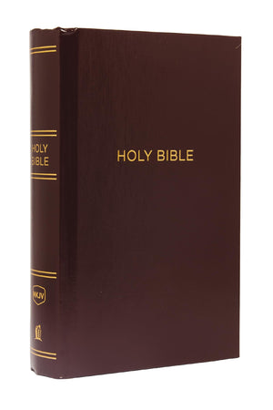 Nkjv, Pew Bible, Large Print, Hardcover, Burgundy, Red Letter, Comfort Print: Holy Bible, New King James Version