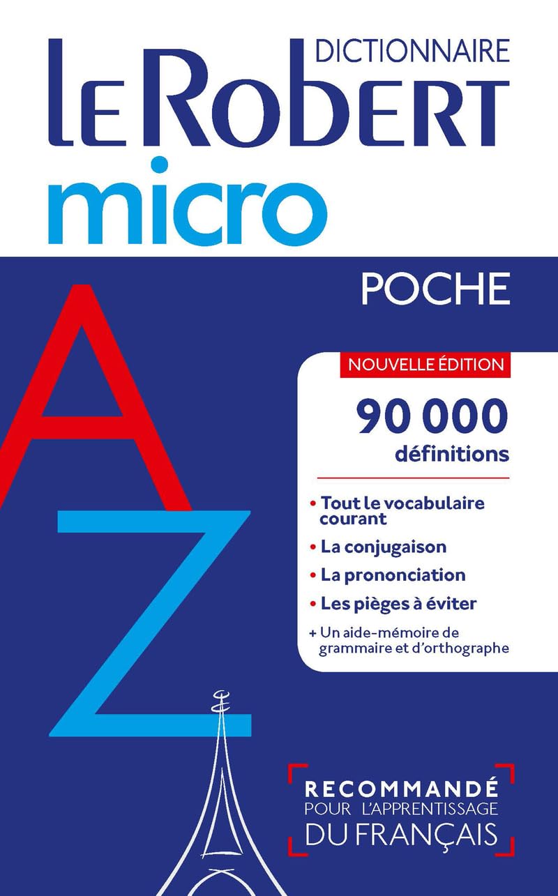 Dictionnaire Le Robert Micro Poche (Dic Francais) (French Edition)