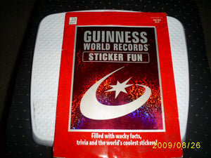 Guinness World Records Sticker Fun,Used
