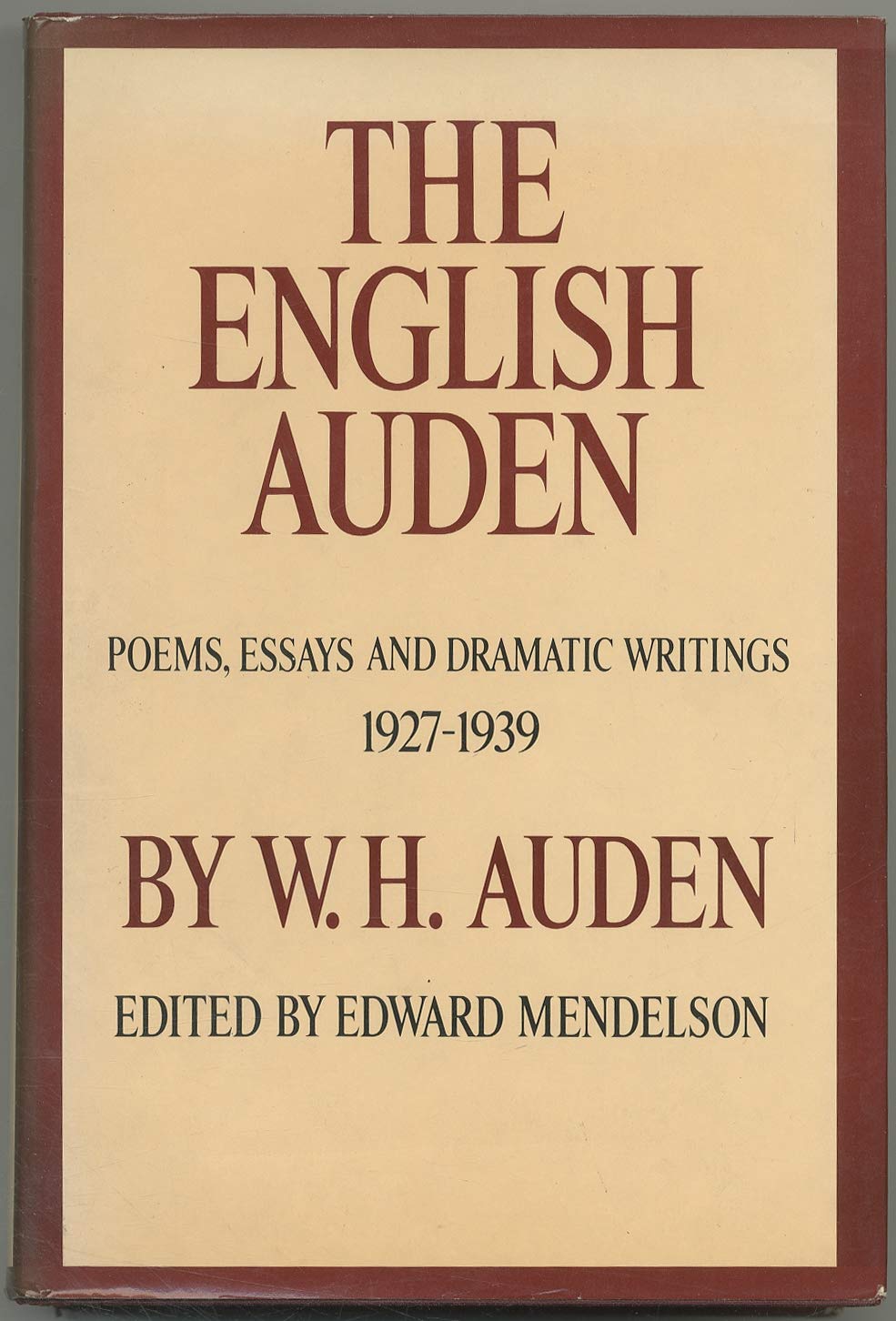 The English Auden,Used