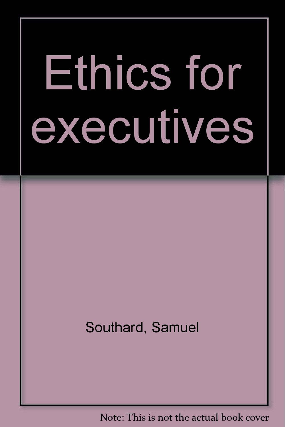 Ethics for executives,Used