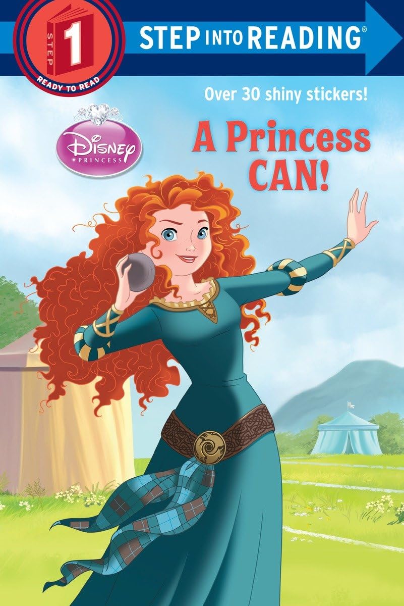 A Princess Can! (Disney Princess) (Step into Reading),Used