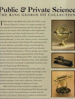 Public and Private Science: The King George III Collection,Used