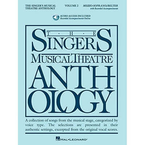 Singer'S Musical Theatre Anthology  Volume 2 Mezzosoprano Book/Online Audio
