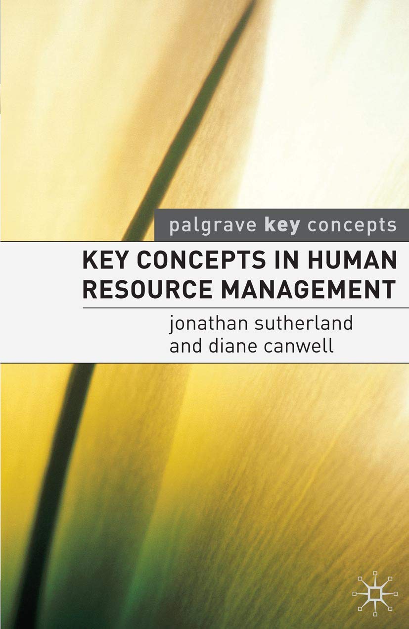 Key Concepts in Human Resource Management,Used