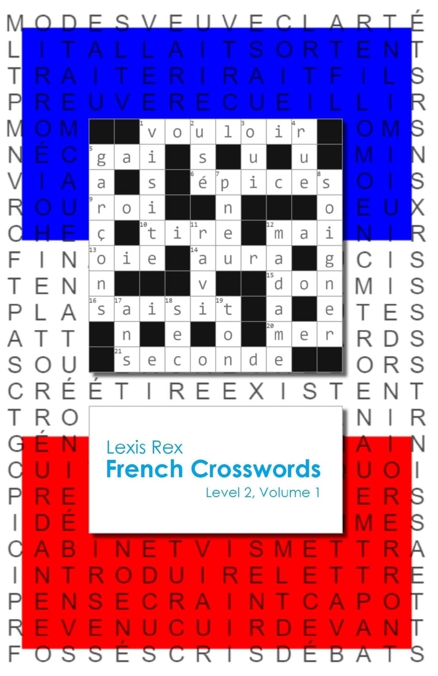 French Crosswords: Level 2, Volume 1,Used