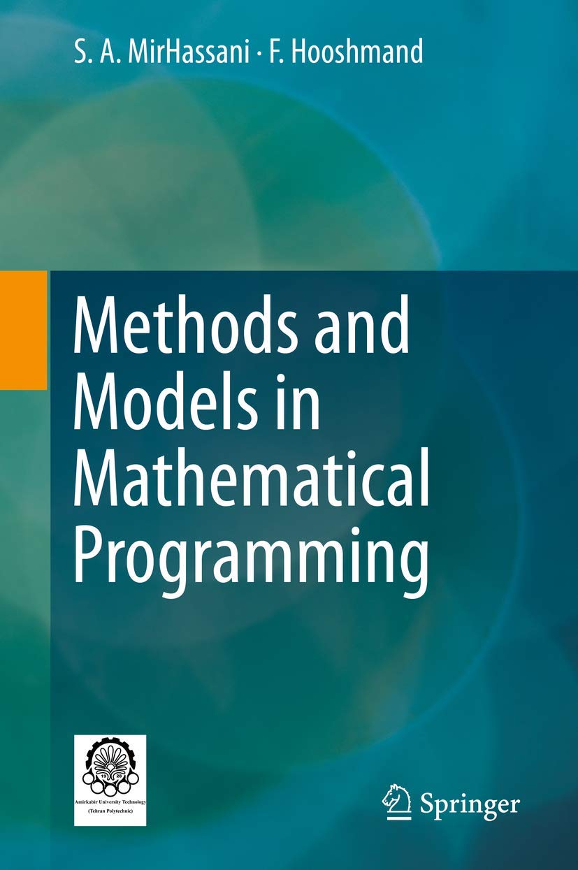 Methods and Models in Mathematical Programming,Used