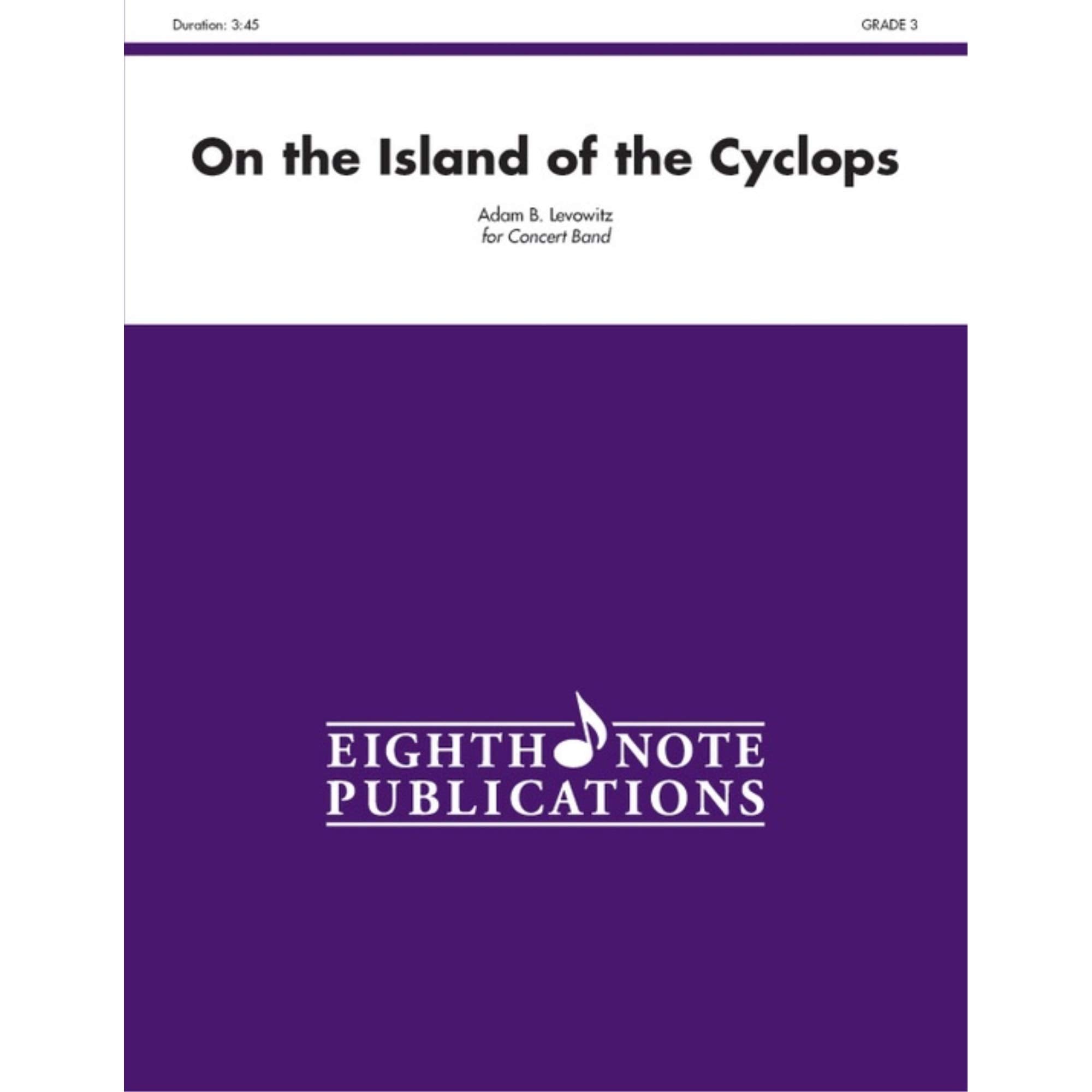 On The Island Of The Cyclops: Conductor Score (Eighth Note Publications),Used