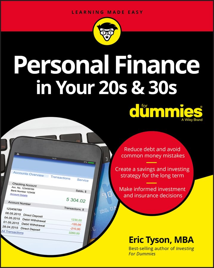 Personal Finance in Your 20s & 30s For Dummies,Used