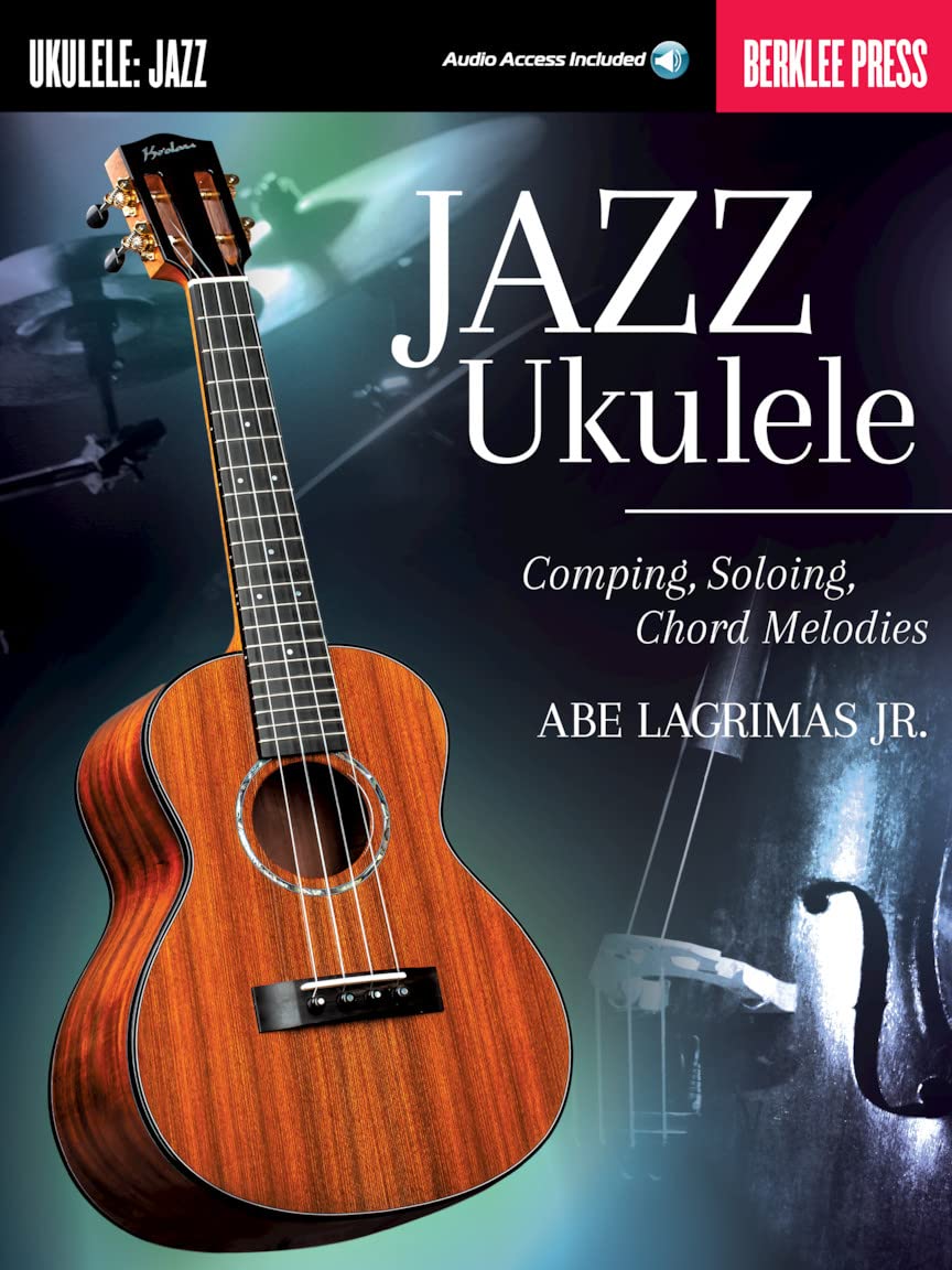 Jazz Ukulele Comping, Soloing, Chord Melodie Book/Online Audio,Used