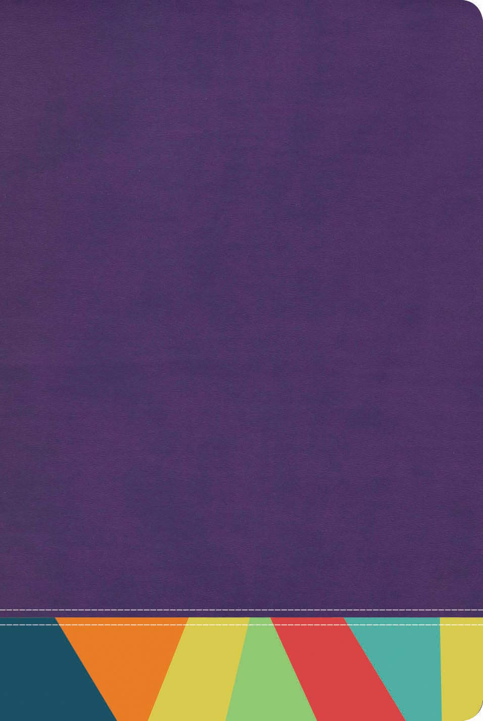 Reina Valera 1960 Biblia de Estudio Arco?ris, morado/multicolor  RVR 1960 Rainbow Study Bible Purple/multicolor LeatherTouch (Sp