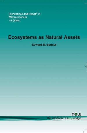 Ecosystems As Natural Assets,Used