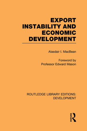 Export Instability And Economic Development,New