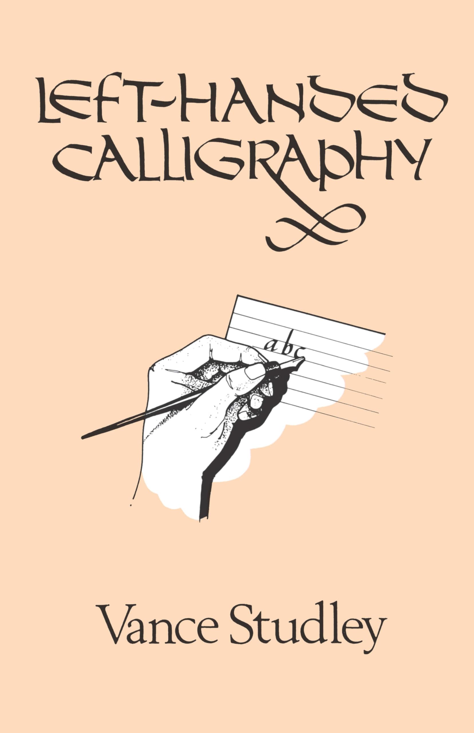 Lefthanded Calligraphy (Lettering, Calligraphy, Typography)