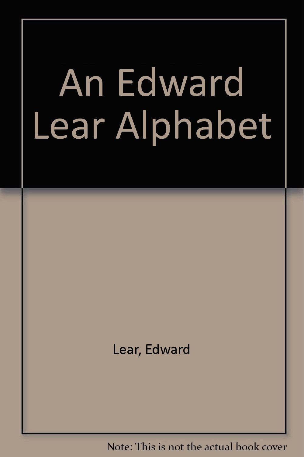 An Edward Lear Alphabet,Used
