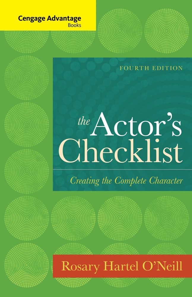Cengage Advantage Books: The Actor's Checklist,Used