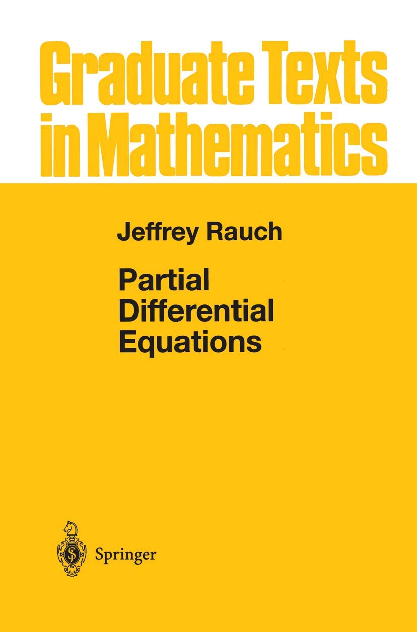 Partial Differential Equations (Graduate Texts In Mathematics, 128),Used