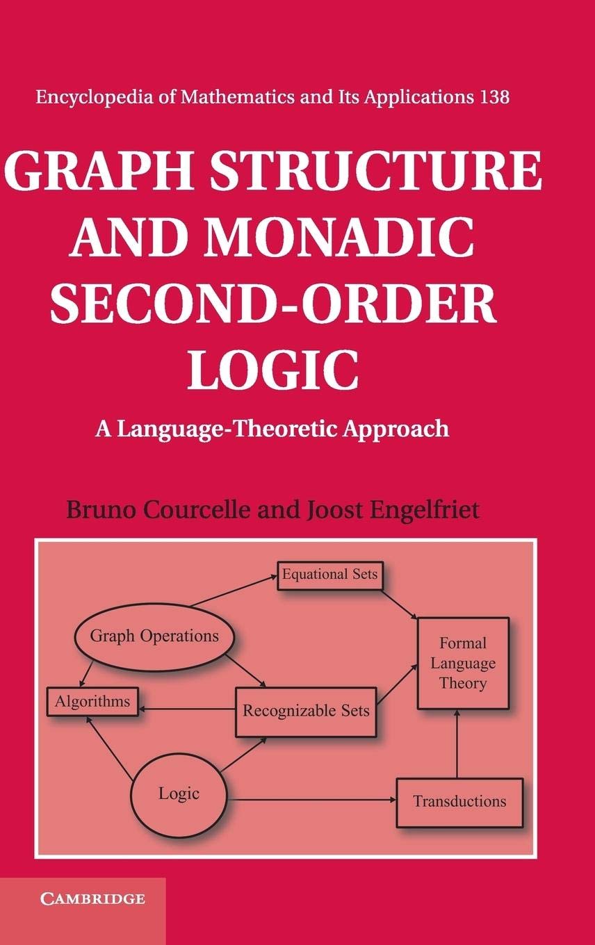 Graph Structure and Monadic SecondOrder Logic: A LanguageTheoretic Approach (Encyclopedia of Mathematics and its Applications,,Used