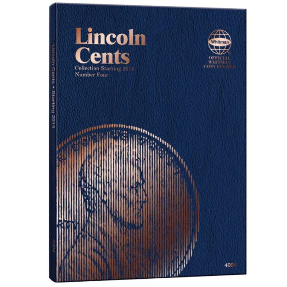 Lincoln Cent Folder #4: Whitman Folder,Used