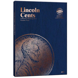 Lincoln Cent Folder #4: Whitman Folder,Used