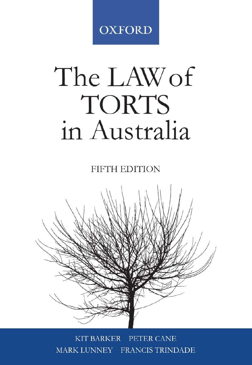 The Law Of Torts In Australia