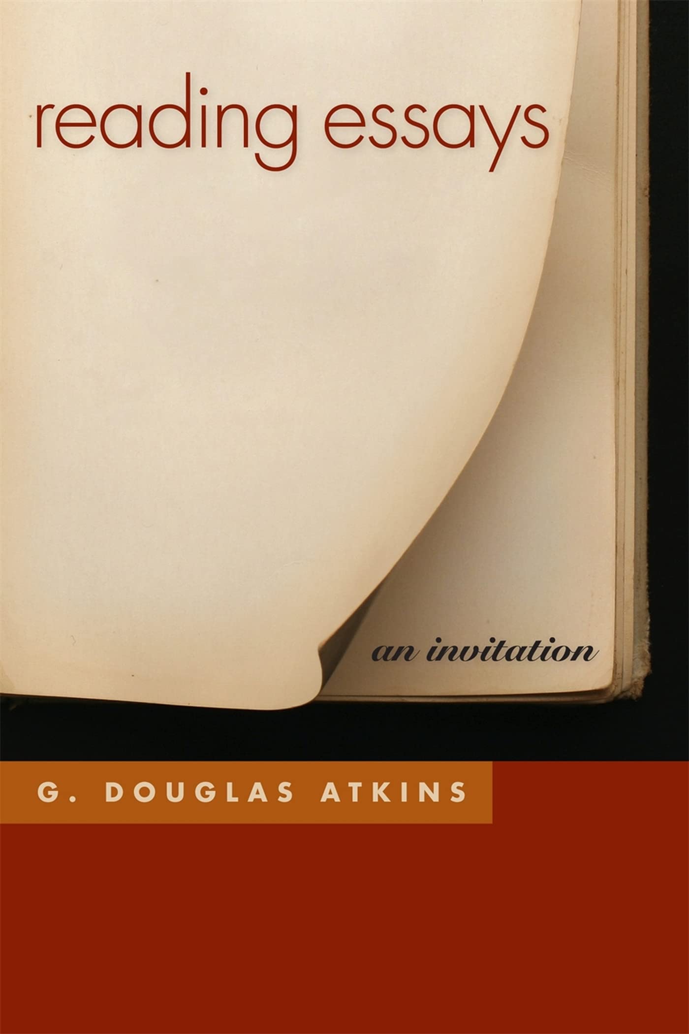 Reading Essays: An Invitation,New