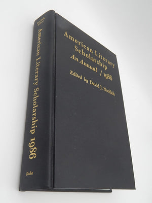 1986 (American Literary Scholarship),Used