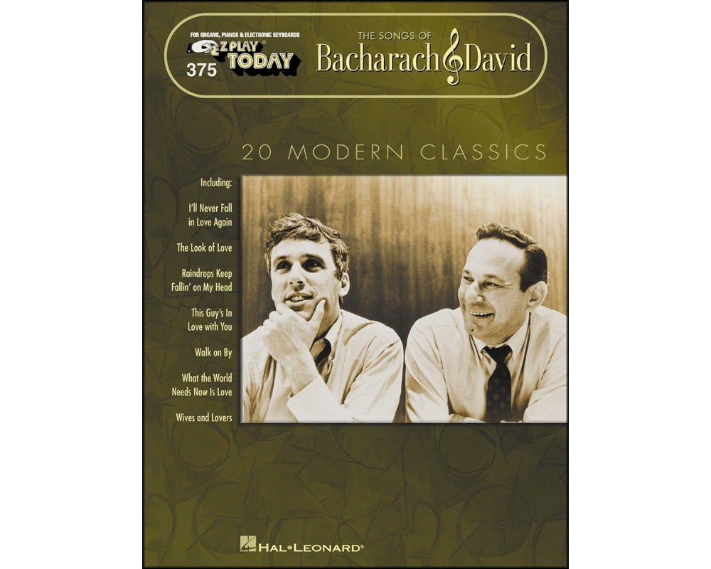 The Songs Of Bacharach & David: Ez Play Today Volume 375,New