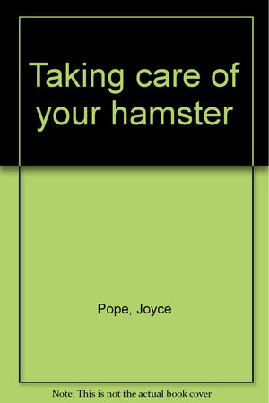 Taking care of your hamster,Used